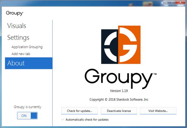 Stardock Groupy 1.19