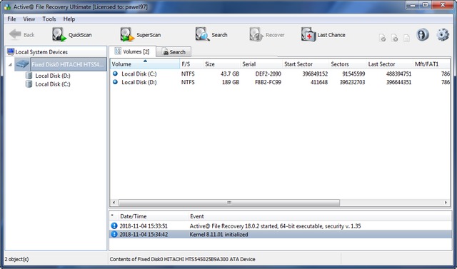 Active File Recovery 18.0.2