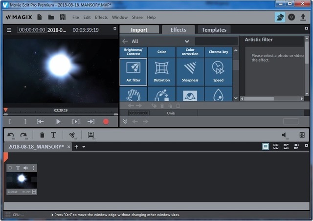 MAGIX Movie Edit Pro 2019 Premium 18.0.1.203