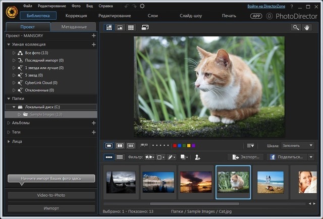 CyberLink PhotoDirector Ultra 8.0.2303.4 + Rus