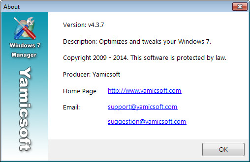 Windows 7 Manager 4.3.7