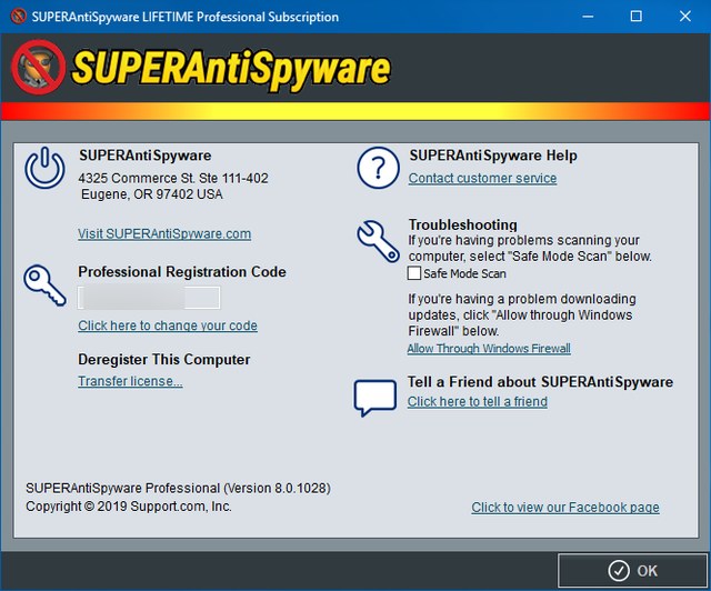 SUPERAntiSpyware Professional