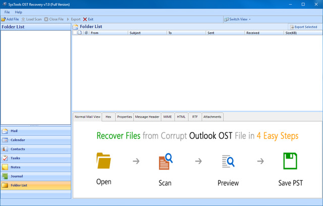 SysTools OST Recovery
