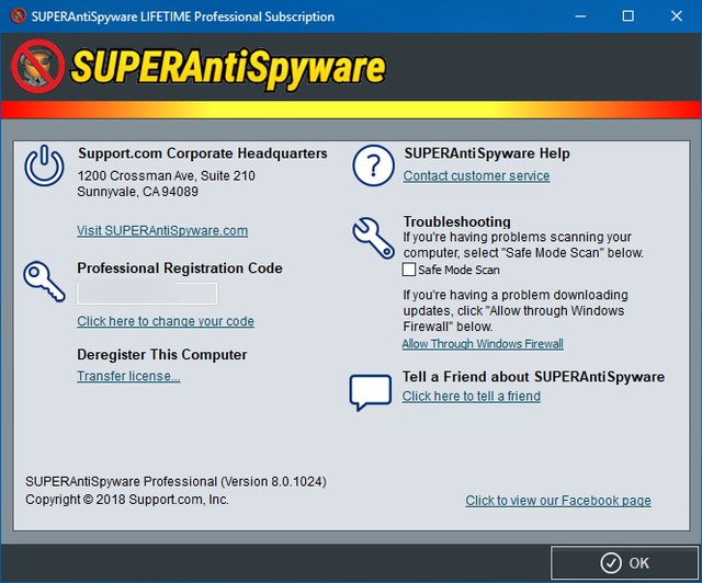 SUPERAntiSpyware Professional