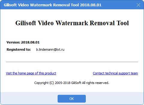 GiliSoft Video Watermark Removal Tool