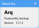 Arq Backup