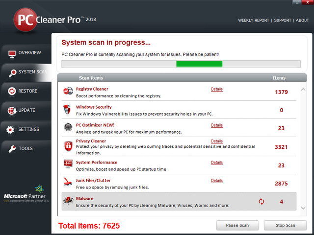 PC Cleaner Pro 2018