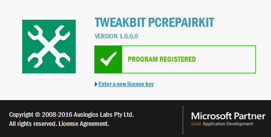 TweakBit PCRepairKit 1.8.0