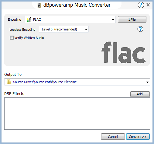 dBpoweramp Music Converter R16.1 Reference