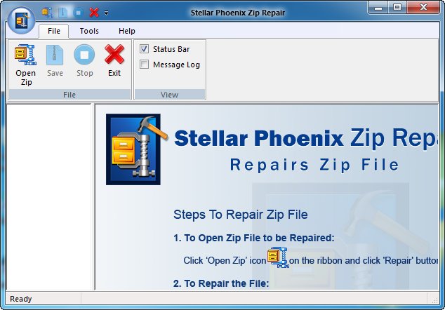 Stellar Phoenix Zip Repair 3.0