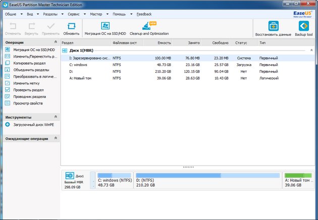 EASEUS Partition Master 11.0 Server / Professional / Technican / Unlimited Edition + Rus