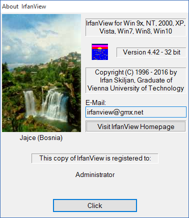 Portable IrfanView 4.42