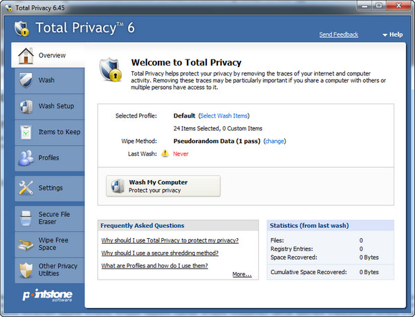 Pointstone Total Privacy