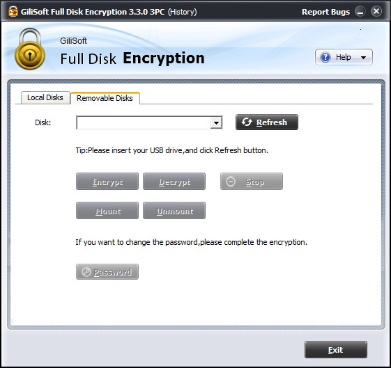 GiliSoft Full Disk Encryption