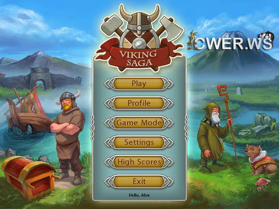 скриншот игры Viking Saga