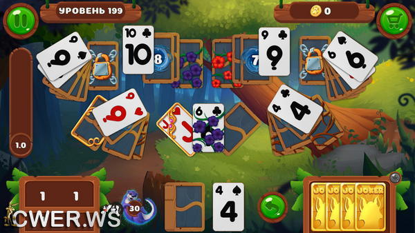 скриншот игры Rescue Friends Solitaire