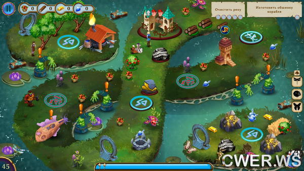 скриншот игры Elven Rivers 4: Raging Waves Collector's Edition