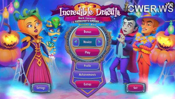 скриншот игры Incredible Dracula 10: Dark Carnival Collector's Edition