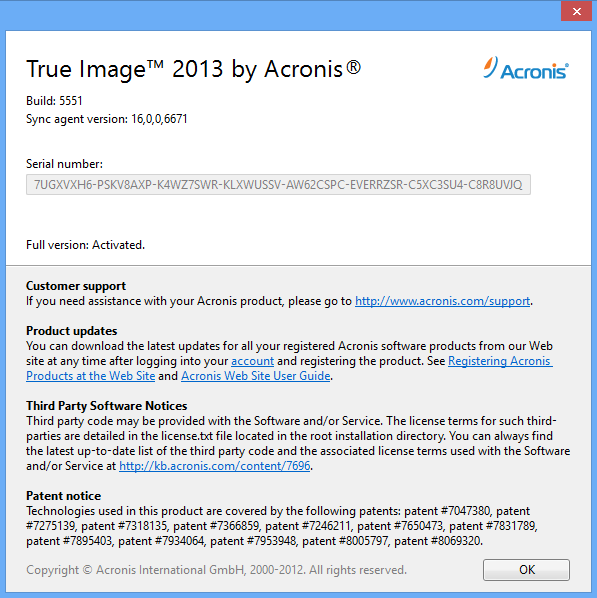 Acronis True Image Home 2013