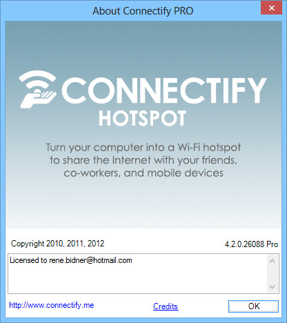 Connectify Hotspot Pro