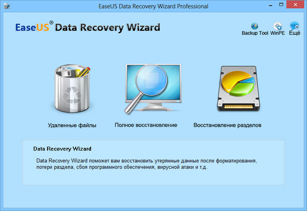 EaseUS Data Recovery Wizard Professional