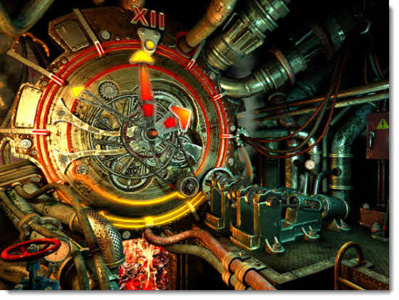 Steam Clock 3D Screensaver