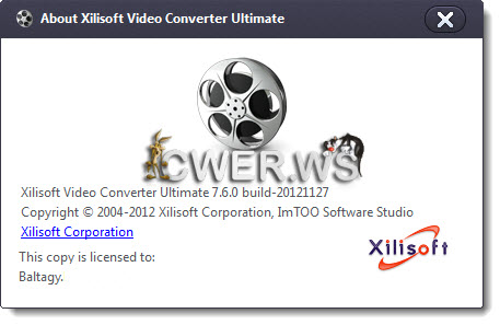 Xilisoft Video Converter Ultimate 7.6.0 Build 20121127