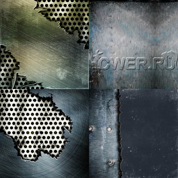 Stock Photo: Grunge Metal Backgrounds