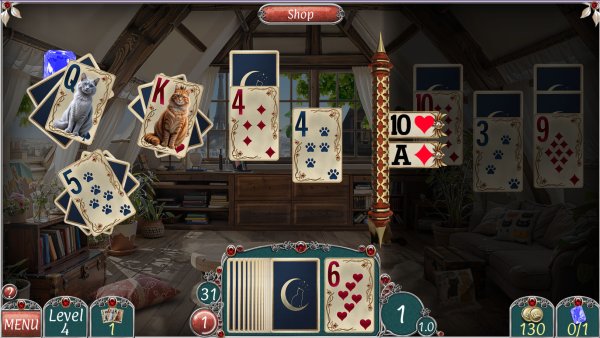Jewel Match Solitaire: Cats and Cards Collector’s Edition