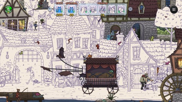 Hidden Cats in Spooky Village