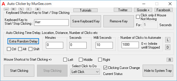 MurGee Auto Clicker 2