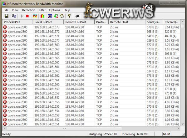 NBMonitor Network Bandwidth Monitor 1