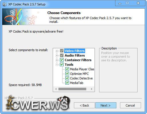 XP Codec Pack 2.5.7