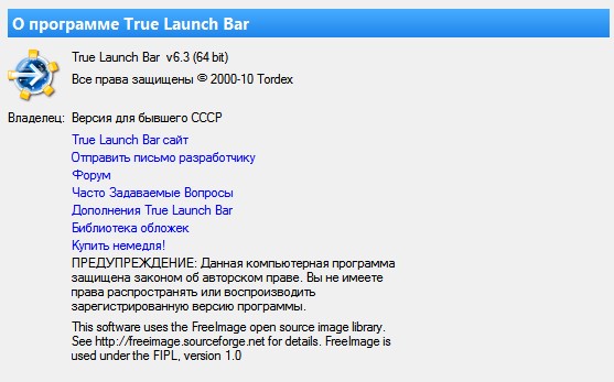 True Launch Bar