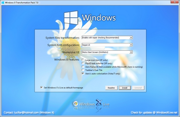 Windows 8 Transformation Pack