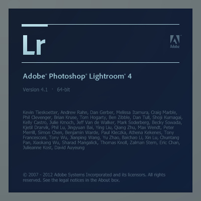 Adobe Photoshop Lightroom 4