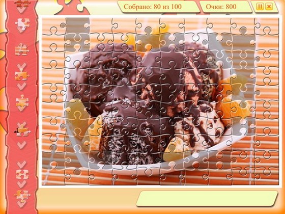 Фруктовые пазлы