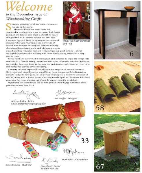 Woodworking Crafts №34 (December 2017)с