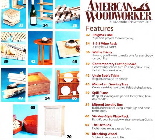 American Woodworker №168 (October-November 2013)с