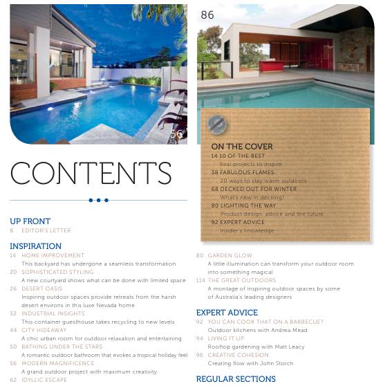 Outdoor Rooms Magazine