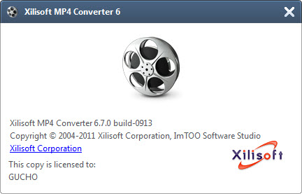 Xilisoft MP4 Converter 6.7.0.0913