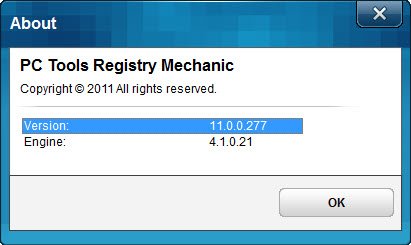 PC Tools Registry Mechanic 11.0.0.277