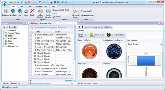 eXtreme Books Manager 1.0.2.1
